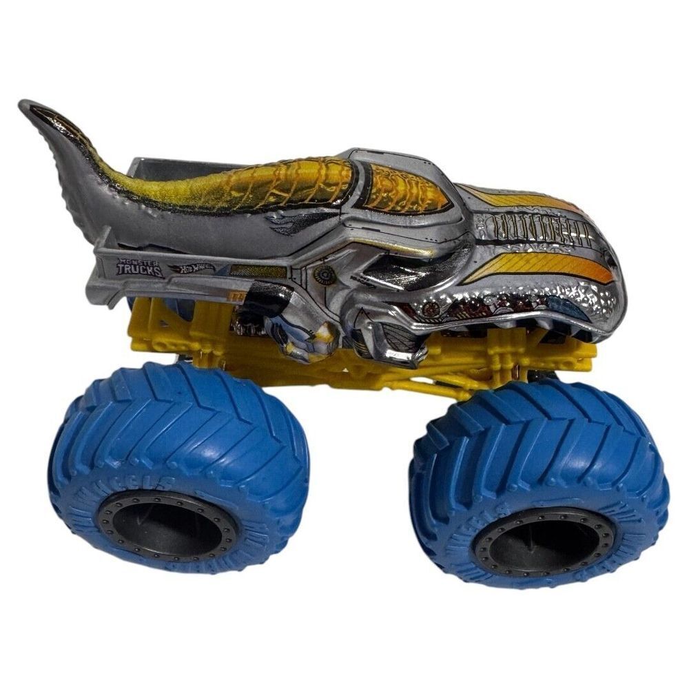 Hot Wheels Monster Jam Mega Wrex Yellow 1/64 Scale